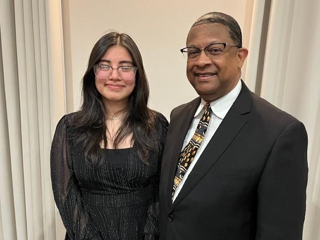 Matilde Robles and Mr Gless